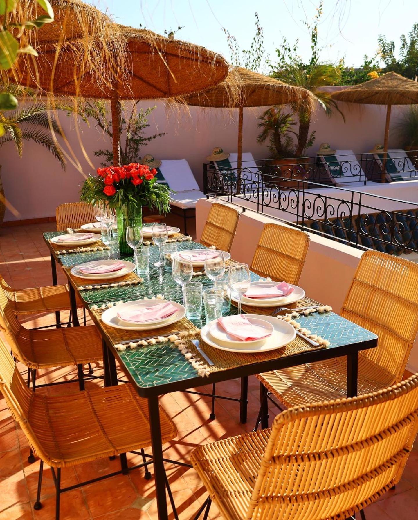 Riad Prive Sadaka Bassin Rooftop Marrakesz Zewnętrze zdjęcie